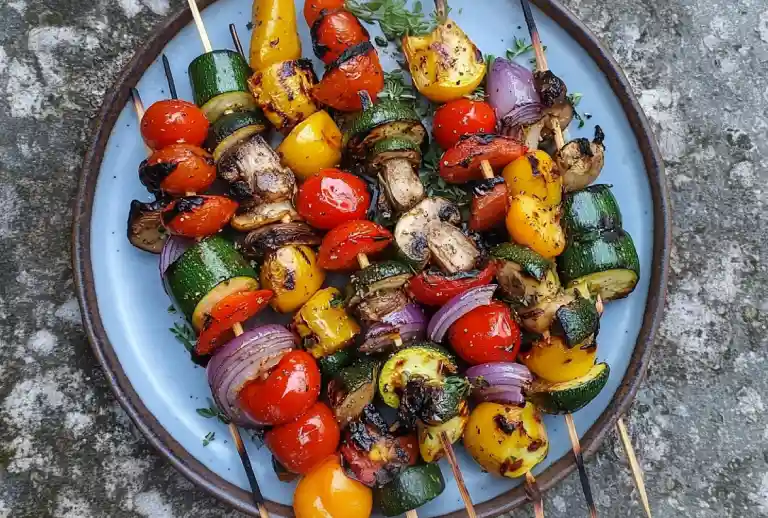 grilled vegetable skewers