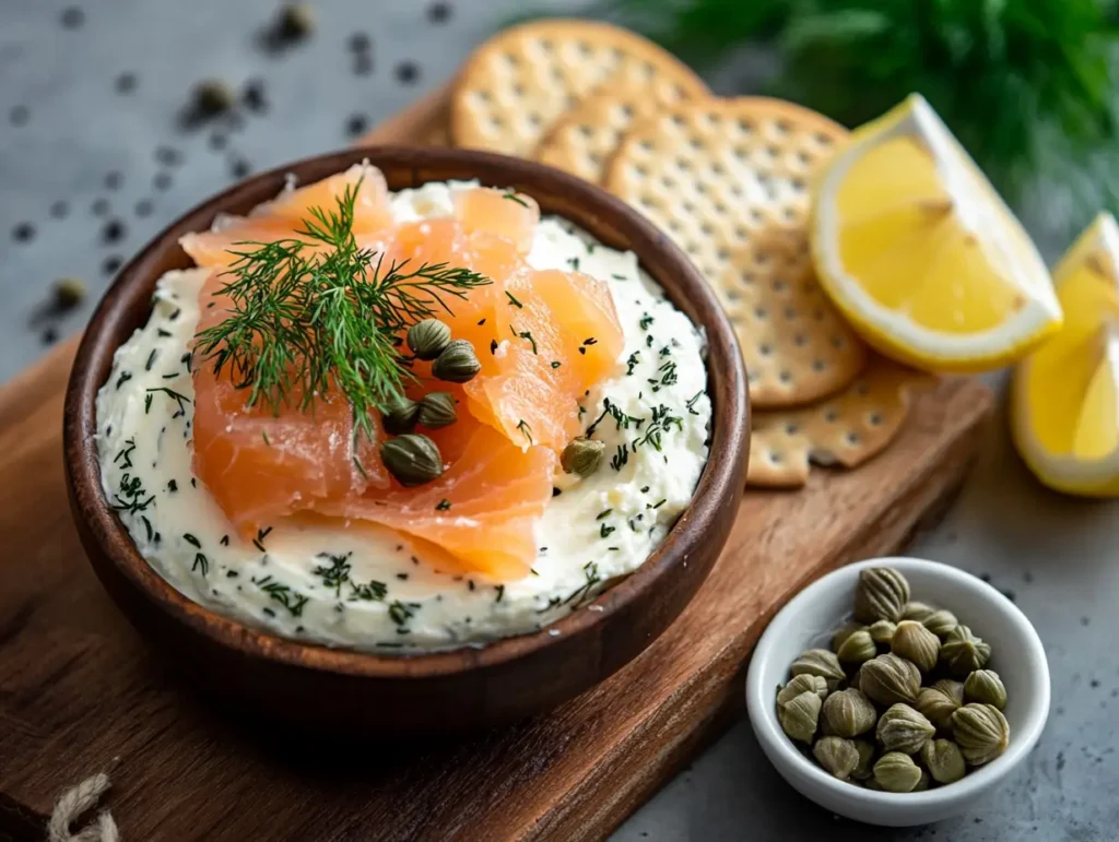 Easy Smoked Salmon Cream Cheese